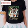 2023 24 Nba Champions Boston Celtics Slam Presents 18 Rings The Greatest Franchise Of All Time Classic T Shirt