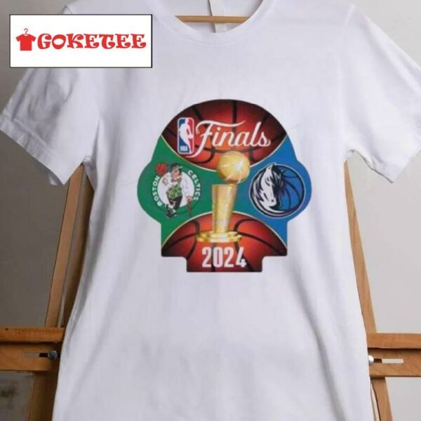 2024 Nba Finals Celtics Vs Mavericks Trophy Shirt