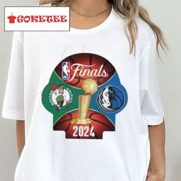 2024 Nba Finals Celtics Vs Mavericks Trophy Shirt