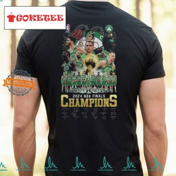 2024 Nba Finals Champions Boston Celtics T Shirt