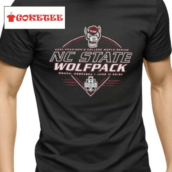2024 Ncaa Men’s College World Series Nc State Wolfpack Omaha June 14 23 2024 Shirt