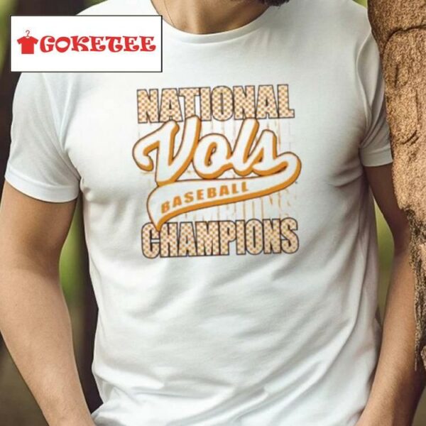 2024 Tennessee Volunrs Baseball National Champions Ncaa Men’s Baseball College World Shirt