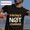 A Hot Dog Is Not A Sandwich S Tshirt