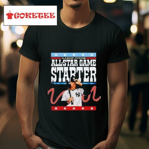 Aaron Judge All Star Game Started Tshirt