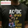 Acdc World Tour 2024 Pwr T Shirt