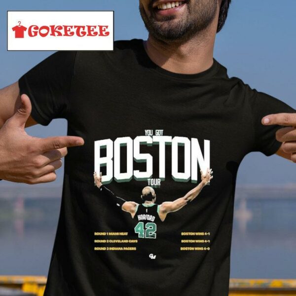 Al Horford Boston Celtics You Got Boston Tour S Tshirt