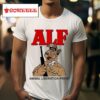 Alf Animal Liberation Front Pig And Snoopy Tshirt