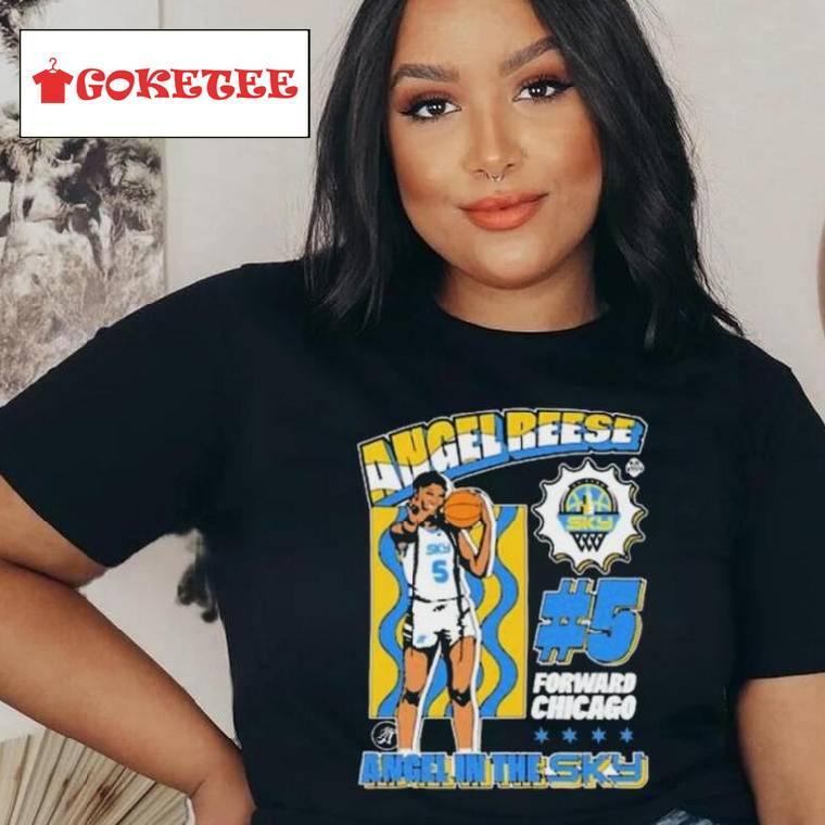 Angel Reese 5 Forward Chicago Angel In The Sky Shirt