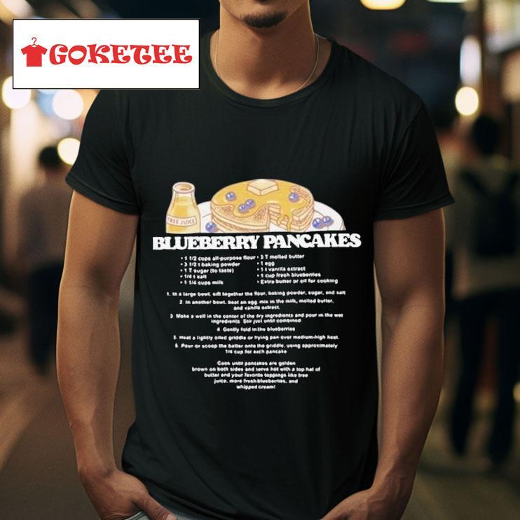 Blueberry Pancakes S Tshirt 