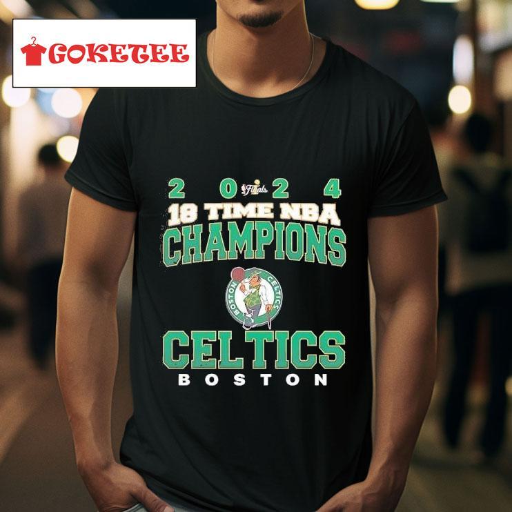 Boston Celtics  Time Nba Champions  Tshirt 