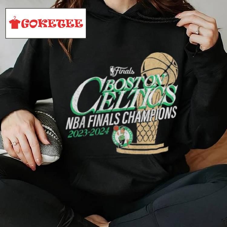 Boston Celtics 2024 Nba Finals Champions Fast Break Finish Trophy Shirt