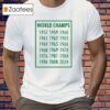 Boston Celtics 2024 World Champions Shirt