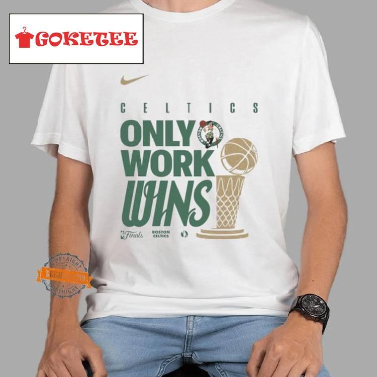 Boston Celtics Nike Youth 2024 Nba Finals Champions Celebration Parade T Shirt