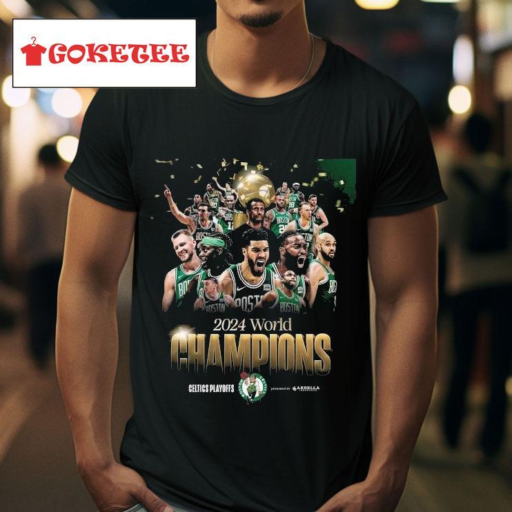 Boston Celtics Playoffs  World Champions Tshirt 