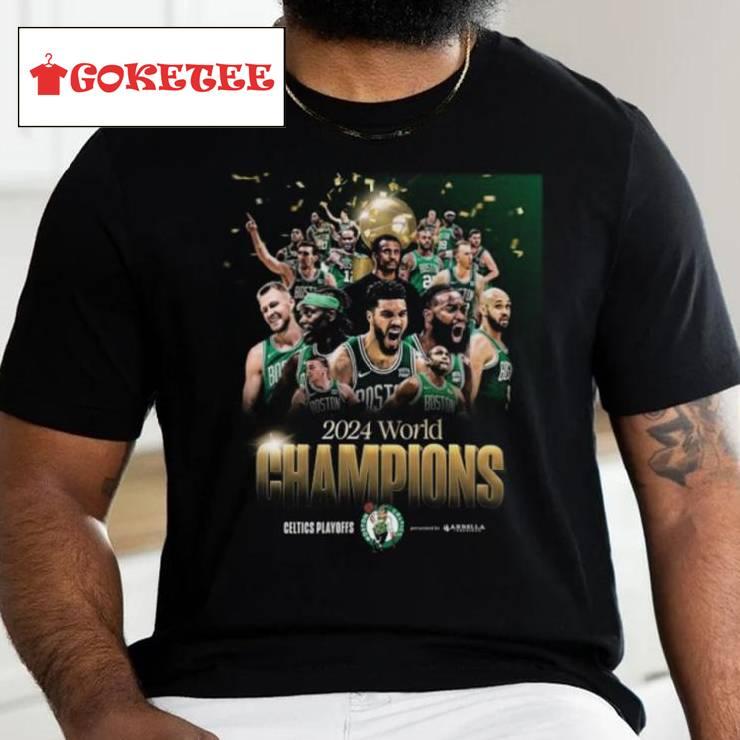 Boston Celtics Win Dallas Mavericks 2024 World Champions Shirt