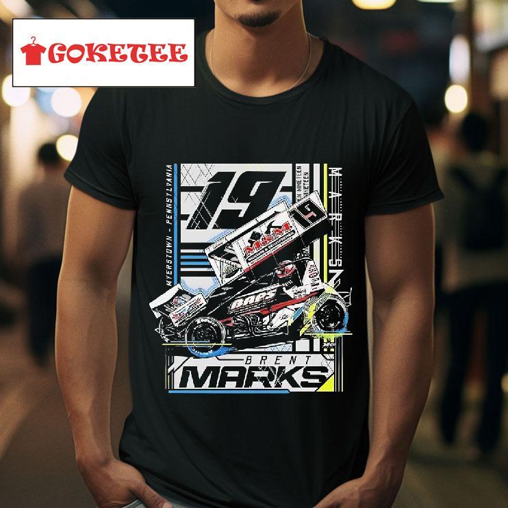 Brent Marks Myerstown Pennsylvania Racing Graphic Tshirt 