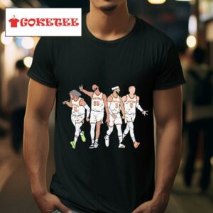 Brunson Mikal Hart And Donte New York Knicks Cartoon Tshirt