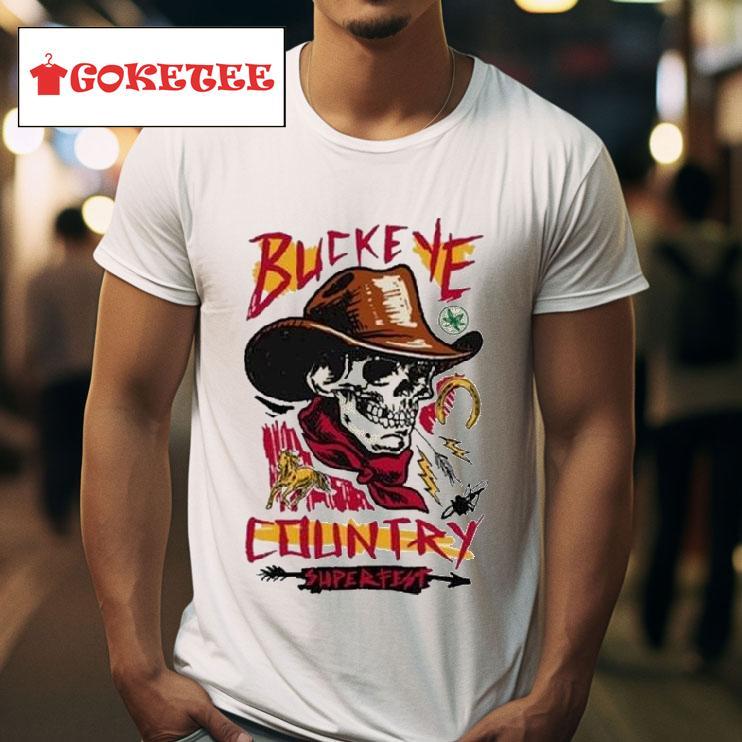 Buckeye Country Superfest Cowboy S Tshirt 