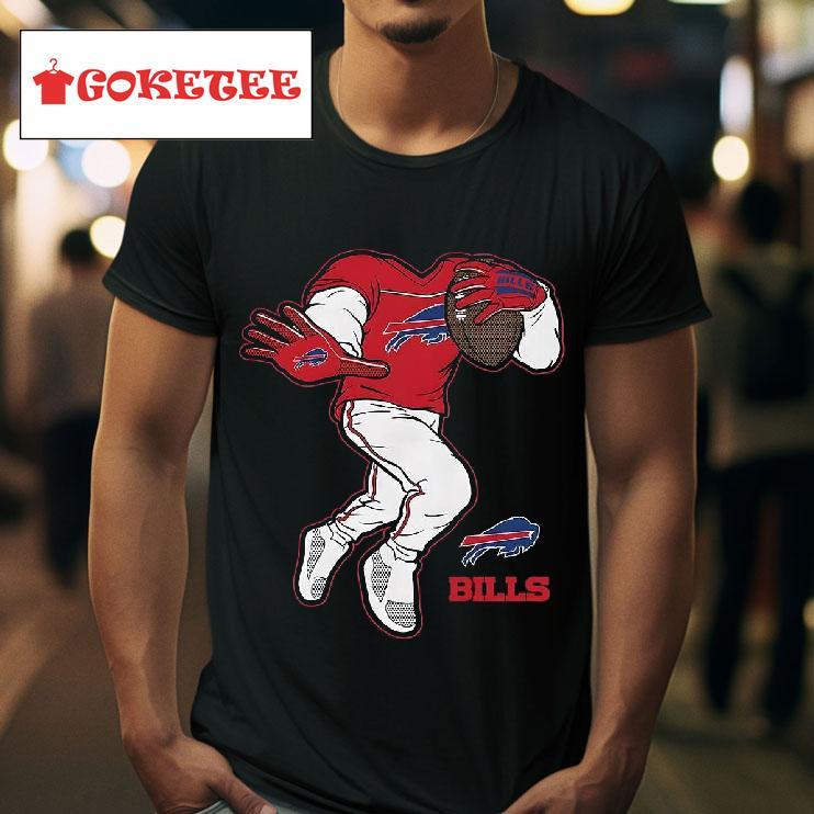 Buffalo Bills Stiff Arm Logo Tshirt 