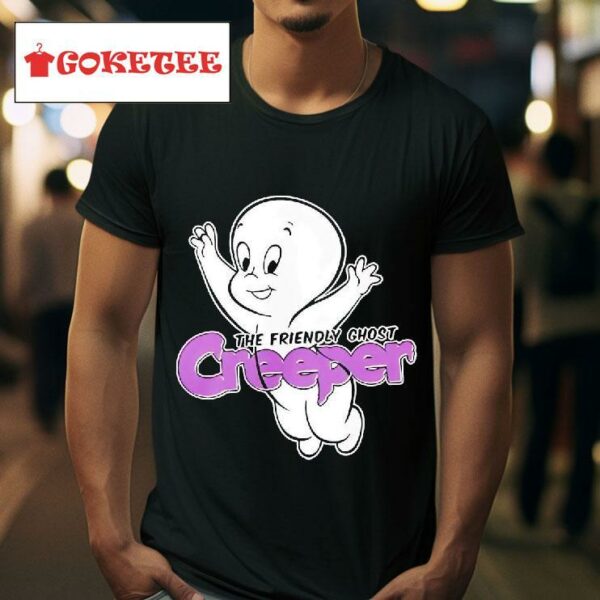 Casper The Friendly Ghost Creeper Tshirt