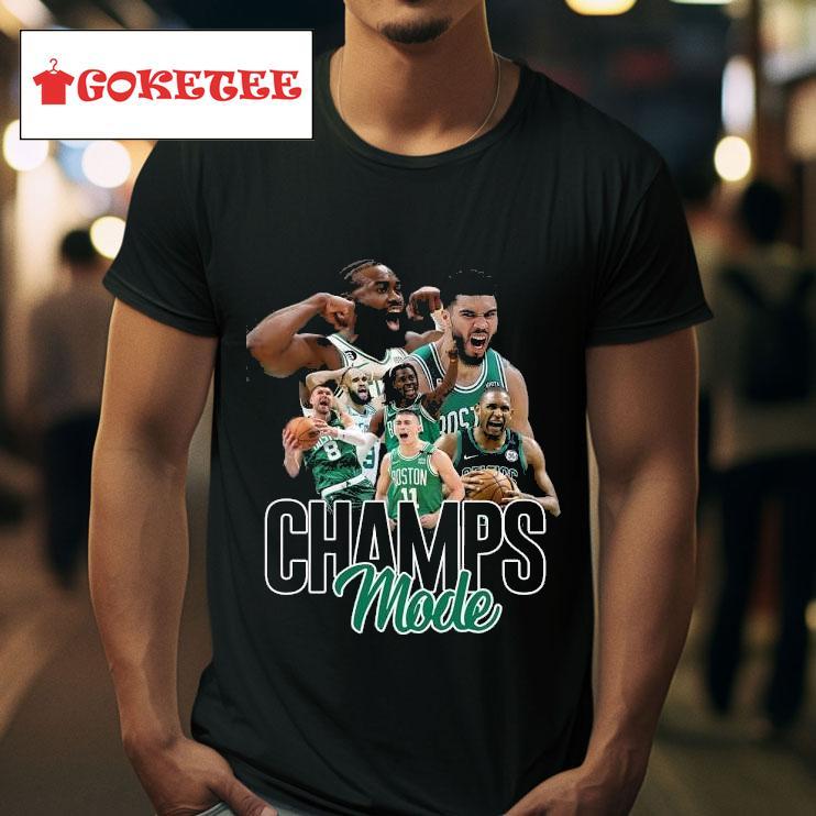 Celtics Boston Nba Champs Mode  Tshirt 