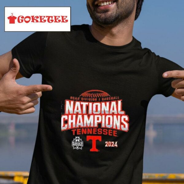 Champion Tennessee Volunrs College World Series Champions Tshirt