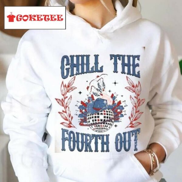 Chill The Fourth Out Vintage Cowgirl 4th Of July Shirt