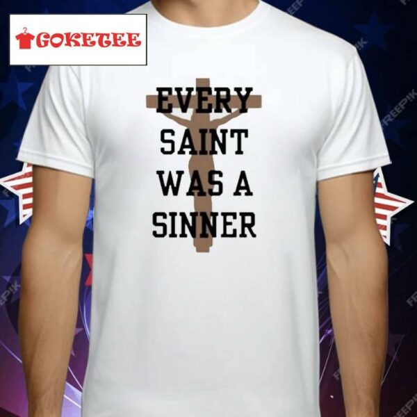 Chris Brown Every Saint Was A Sinner Shirt