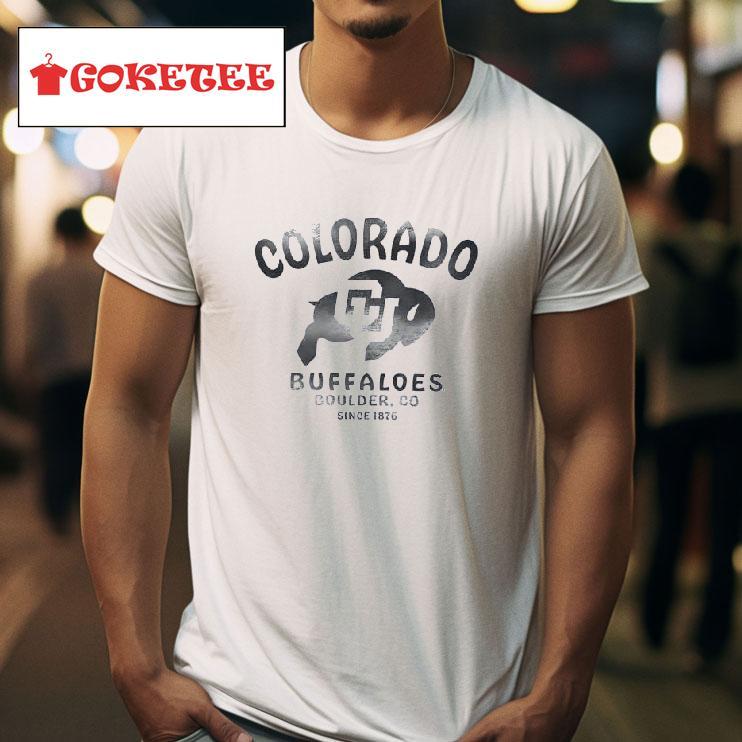 Colorado Buffaloes Boulder Co Since  Tshirt 