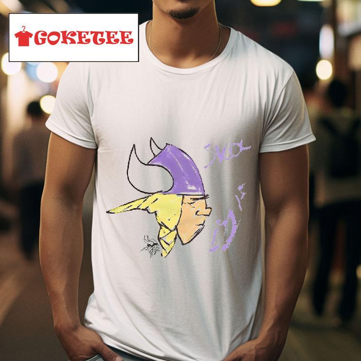 Dallas Turner Minnesota Vikings Rookies Paint Logo Meme Tshirt 