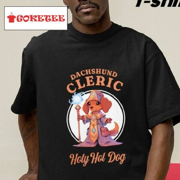 Dashshund Cleric Holy Hot Dog Shirt