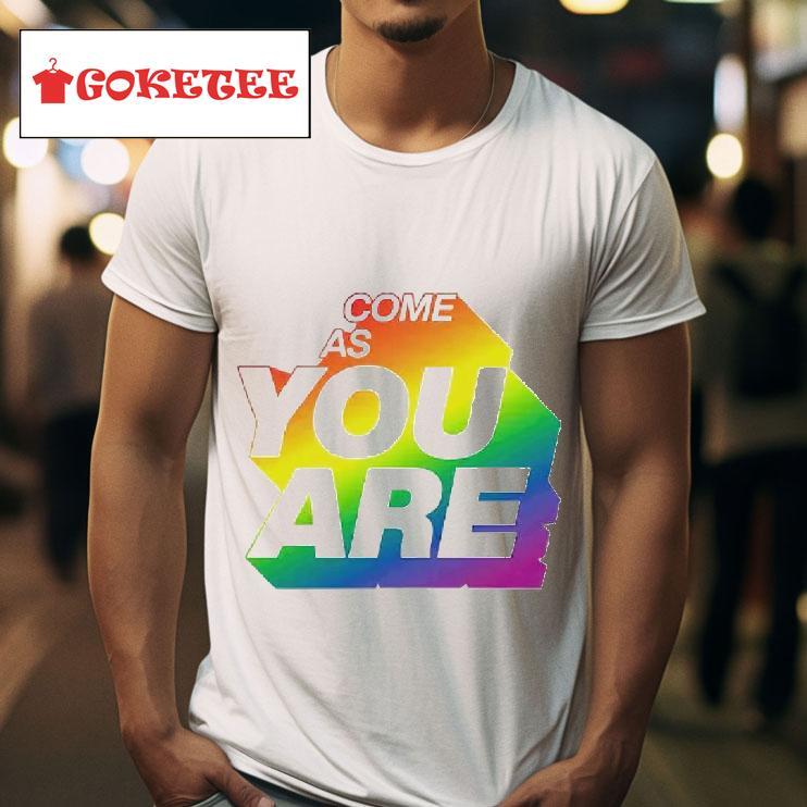 Dennis Hauger Come As You Are Pride Month Tshirt 