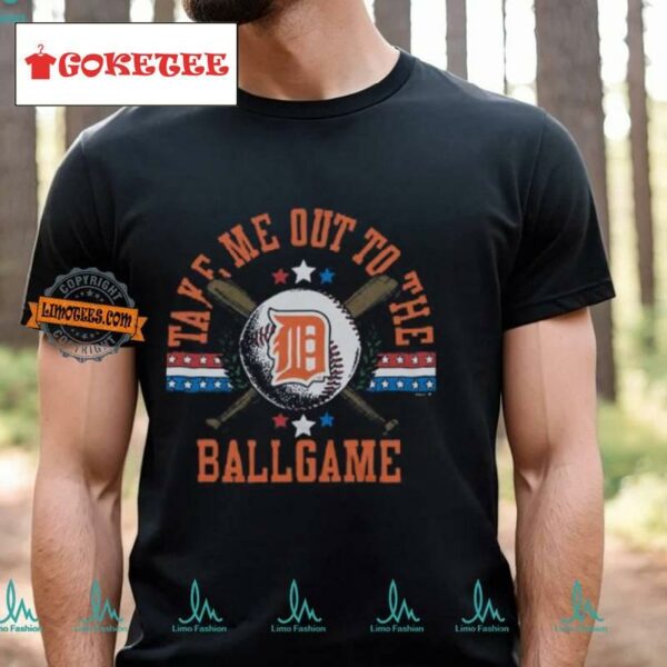 Detroit Tigers Take Me Out To The Ballgame Shirt