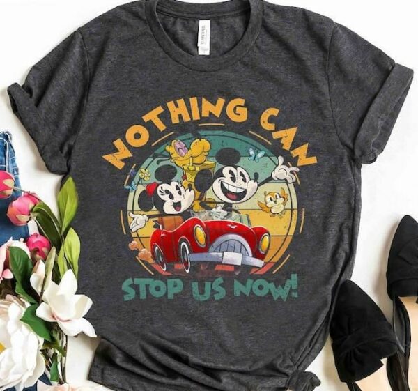 Disney Mickey & Minnie's Runaway Railway Nothing Can Stop Us Now Shirt