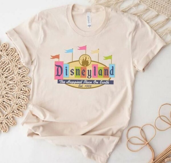 Disneyland The Happiest Place On Earth Est 1955 Shirt