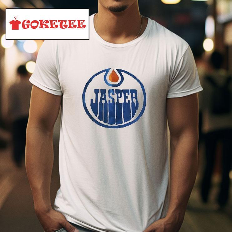 Edmonton Oilers Logo Jasper Tshirt 