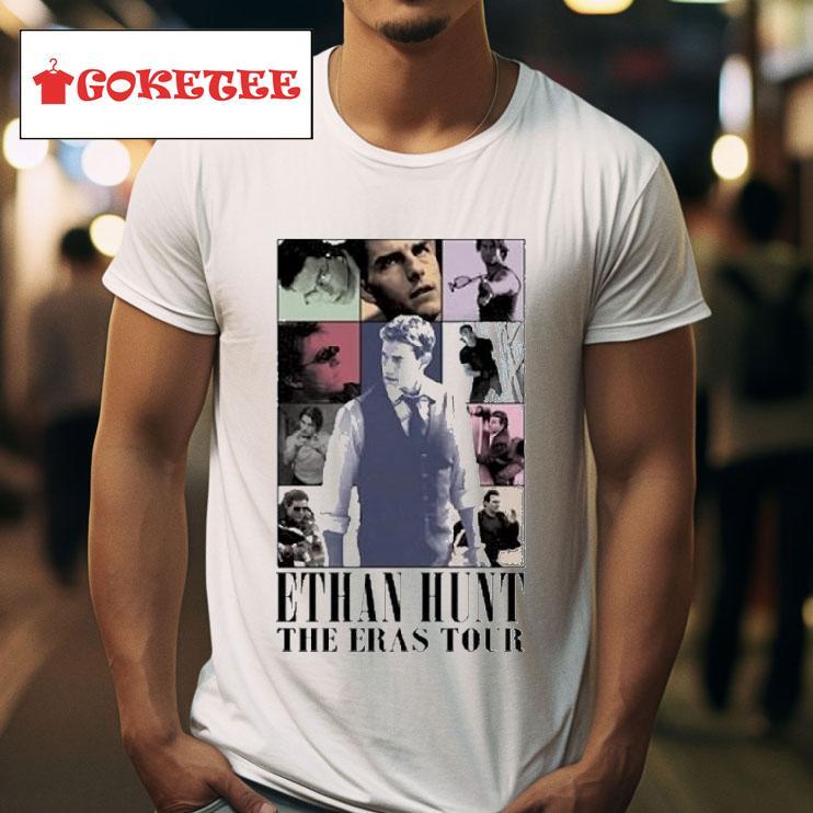 Ethan Hunt Tome Cruise The Eras Tour S Tshirt 