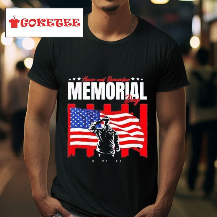 Event Memorial Day May   Honor And Remember Tshirt 