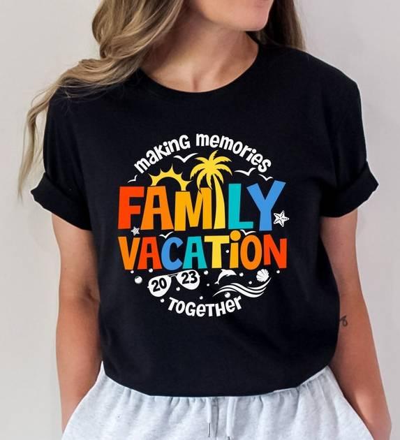 Family Vacation 2023 Making Memories Together Shirt