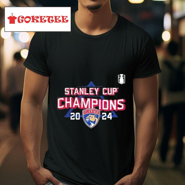 Florida Panthers  Stanley Cup Champions Schedule Tshirt 