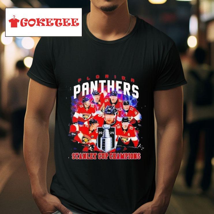 Florida Panthers Go Cats Go Stanley Cup Champions Tshirt 