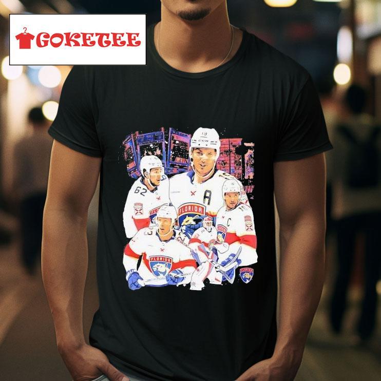 Florida Panthers Hockey Team Graphic Tshirt 