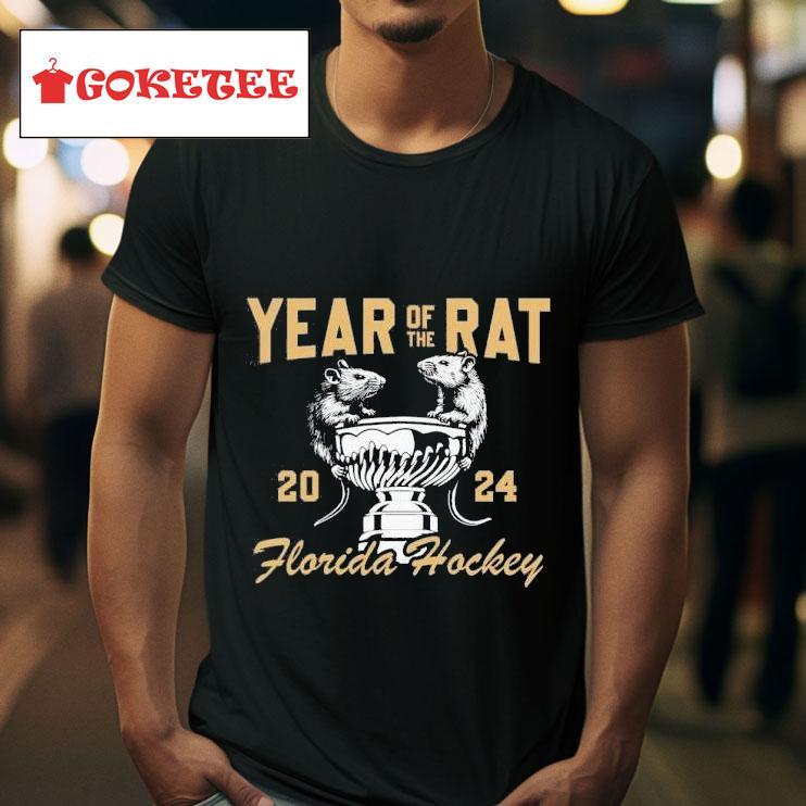 Florida Panthers Hockey Year Of The Rat  Tshirt 