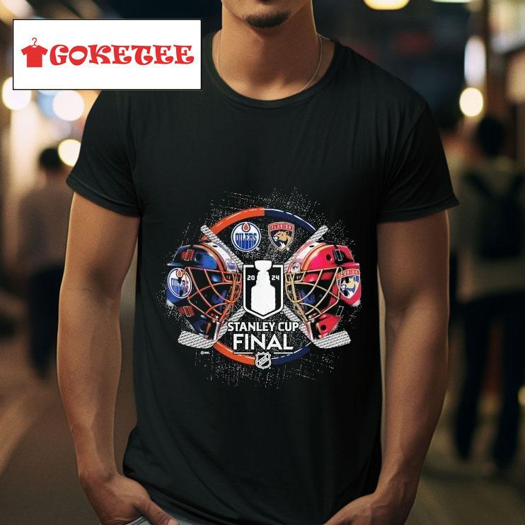 Florida Panthers Vs Edmonton Oilers  Stanley Cup Final Nhl Dueling Tshirt 