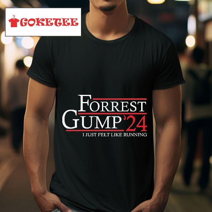 Forrest Gump  I Just Felt Like Running Tshirt 