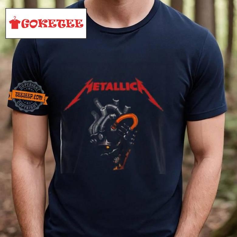 Fortnite X Metallica Rust Vintage T Shirt