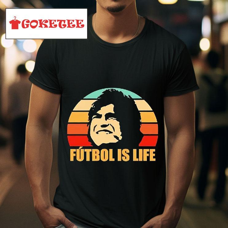 Futbol Is Life Vintage Tshirt 