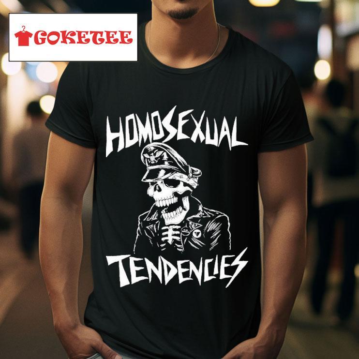 Griz Wearing Homosexual Tendencies S Tshirt 