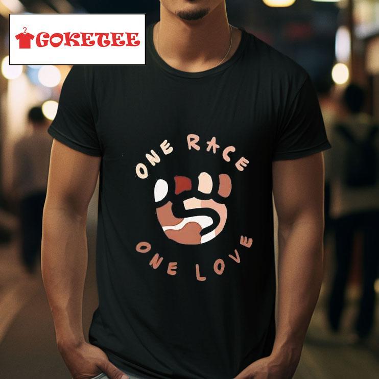 Hands One Race One Love Tshirt 