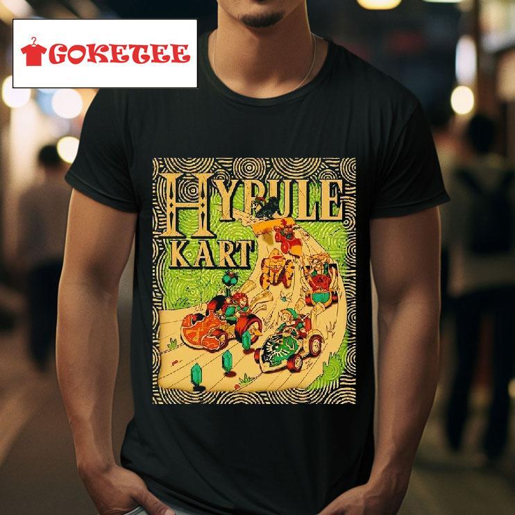 Hyrule Kart Mario Kart And The Legend Of Zelda Tshirt 